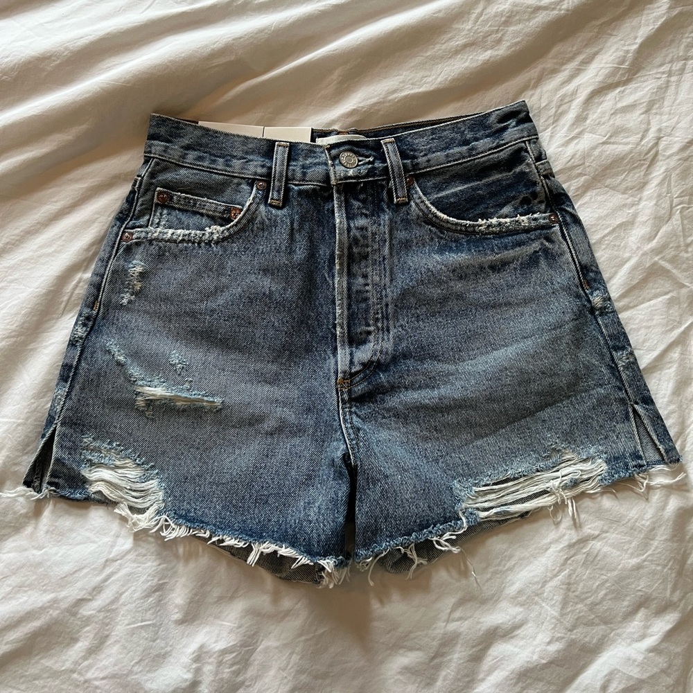 NWT AGOLDE Dee Vintage High Rise Shorts